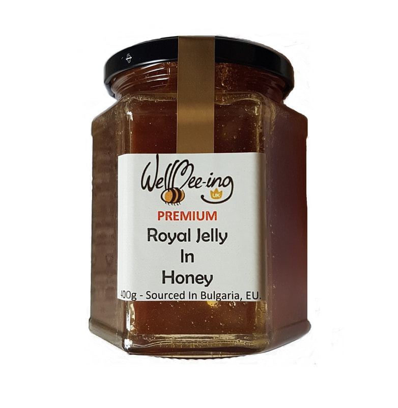 Delicious Honey in Fresh Royal Jelly